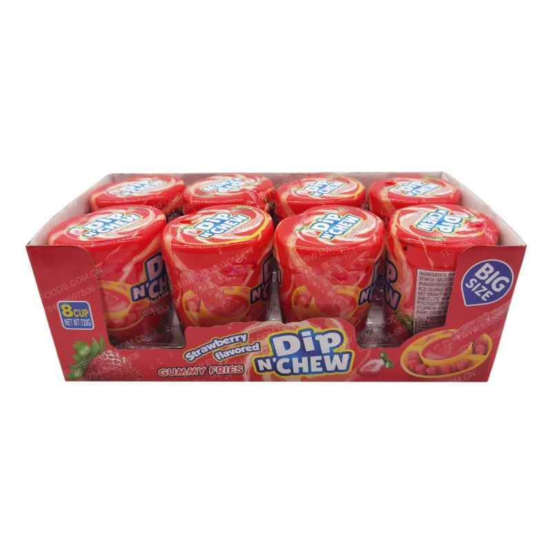Dip Chew Candy - OEM Sour Gel Gummy Stick Wholesale