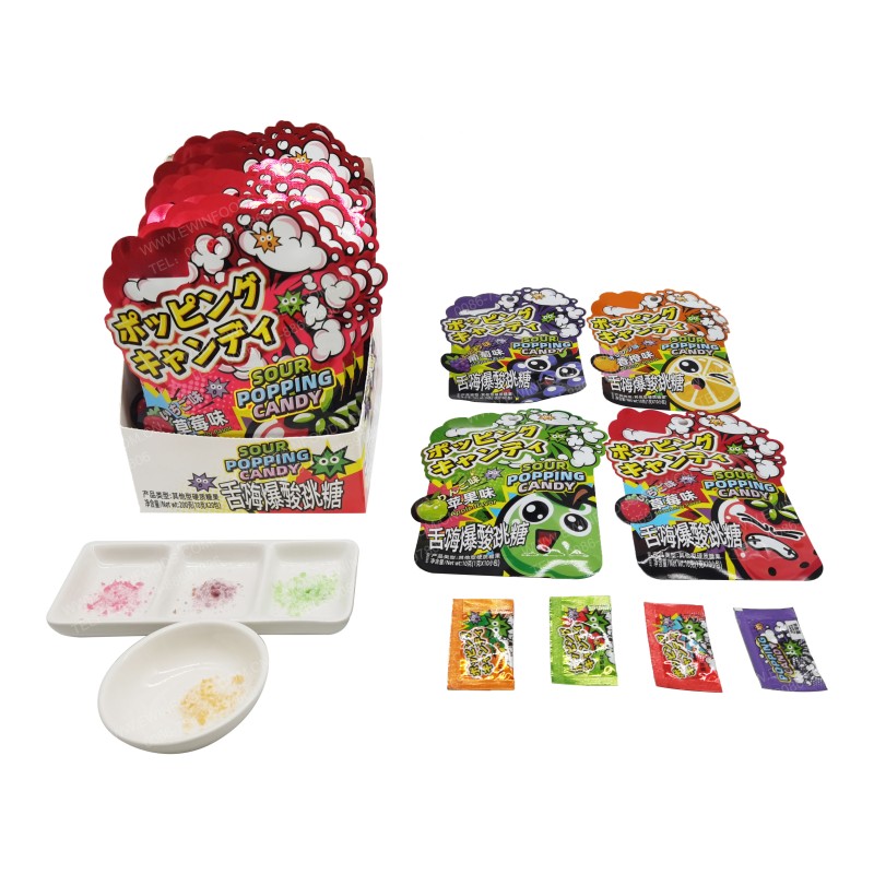 Pop Rocks Bag - OEM Aluminum Foil Packaging Candy