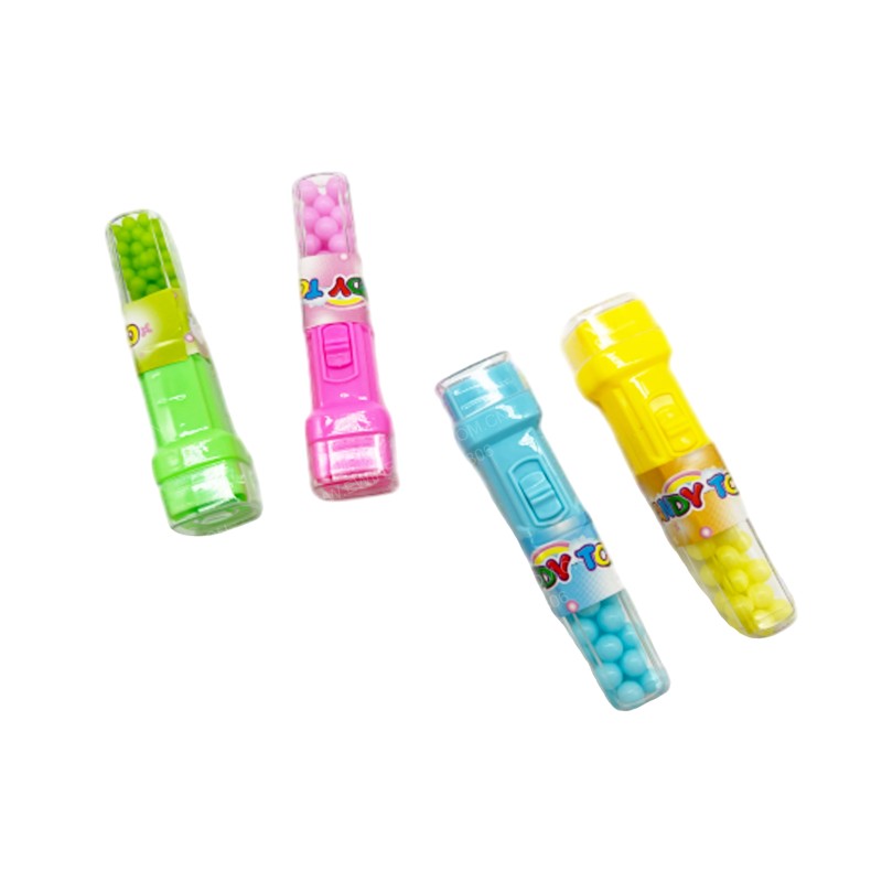 Flashlight Candy Toy - OEM Multi-color Round Candy