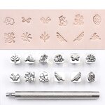 Leather Stamp Set Supplier - Engraving Animal Plant Constellation