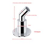 Thru Hull Fitting Factory - Stainless Steel Exhaust Pipe Socket