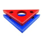 Right Angle Ruler Supplier - Aluminum Alloy Triangle Ruler Tool