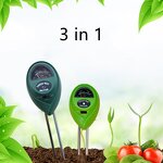 Soil Moisture Tester Factory - 3 in 1 Garden Plant Meter Detector