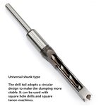 Square Hole Drill Set Supplier - Auger Mortising Chisel Drill Kit