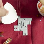 Metal Thickness Gauge Factory - Hand Quilting Sewing Triangle Ruler