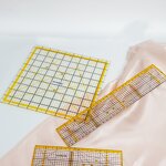 Acrylic Quilting Ruler Factory - Non Slip Fabric Cutting Template