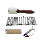Leather Tool Set Factory - 27 PCS Saddle Making Stamps