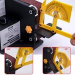Woodworking Protractor Factory - 0-180 Degree Angle Finder Ruler