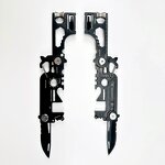 Multitool Keychain Factory - 30 in 1 EDC Gear Wallet Tool