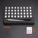 Leather Embossing Stamp Kit Supplier - Alphabet Number Punch Tool