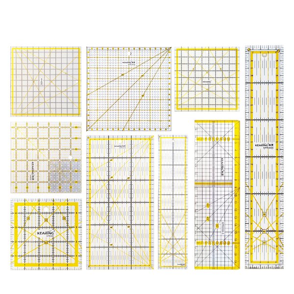 Acrylic Quilting Ruler Factory - Non Slip Fabric Cutting Template