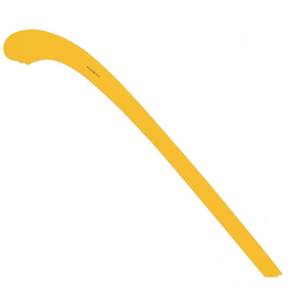 Water Pattern Ruler Factory - Yellow Frosted Hydrological Curve