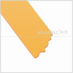 Water Pattern Ruler Factory - Yellow Frosted Hydrological Curve