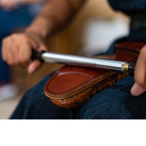 Leather Rolling Tool Factory - Shoemaker Sole Press Flat Rod