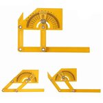 Woodworking Protractor Factory - 0-180 Degree Angle Finder Ruler