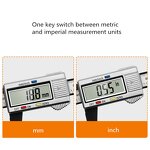 Digital Micrometer Supplier - 150mm LCD Carbon Fiber Measuring