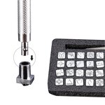 Leather Carving Stamp Factory - 32 Pcs Indian Style Seal Set