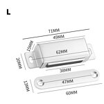 Magnetic Door Catcher Factory - Strong Suction Touch Bead Hardware