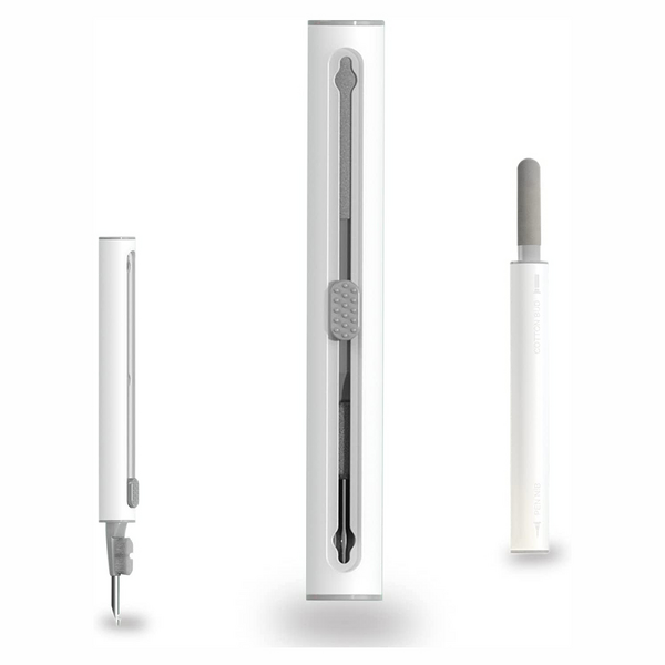 Earbud Cleaning Kit Supplier - 3 in 1 Sliding Soft Brush Tool