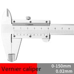 Vernier Caliper Factory - 0-150mm Metric Carbon Steel Calipers