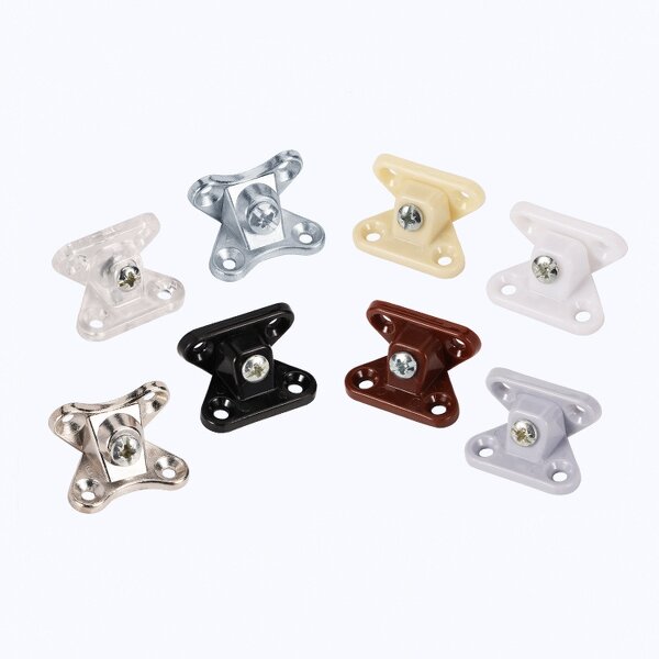 Furniture Connector Supplier - Alloy Plastic Butterfly Angle Panel