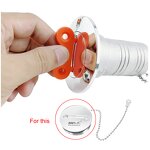 Boat Deck Fill Cap Supplier - Marine Grade Nylon Fuel Gas Cap