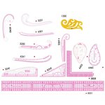 Clothing Scale Ruler Factory - Student Handmade Plate Making Tool