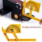 Woodworking Protractor Factory - 0-180 Degree Angle Finder Ruler
