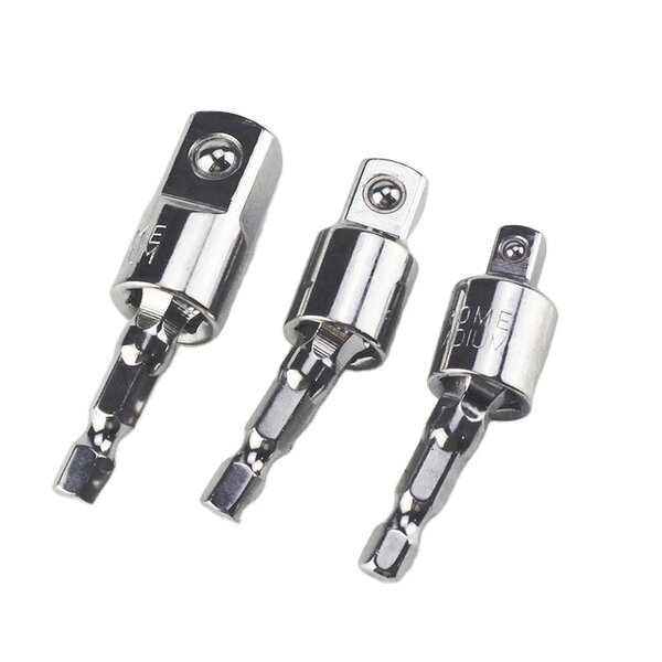 Drill Socket Adapter Supplier - Hex to Square Impact Driver Set