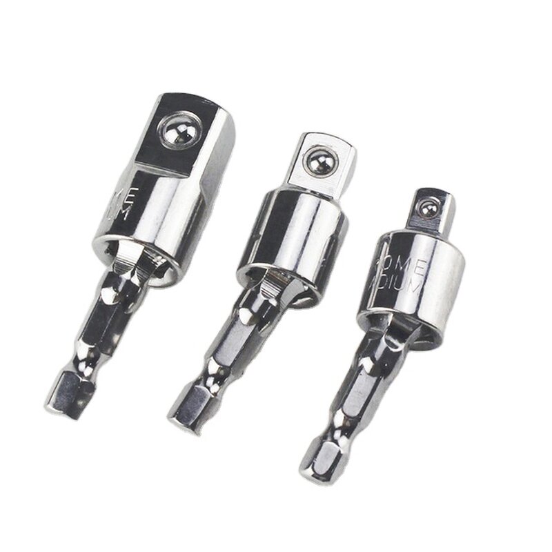 Drill Socket Adapter Supplier - Hex to Square Impact Driver Set