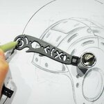 Multi-function Drawing Ruler Supplier - Architect Scale Compass Tool