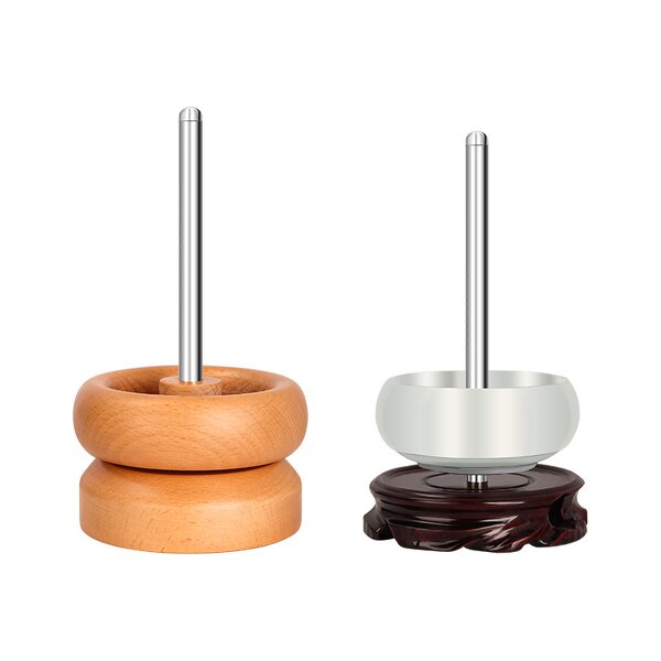 Beading Bowl Supplier - Beech Resin Double Layer Turning Bowl