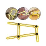 Multi-angle Ruler Supplier - ABS Plastic Four-fold Activity Ruler