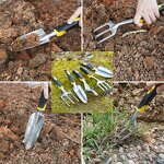 Garden Tool Set Supplier - 5 Pcs Hand Trowel Rake Cultivator