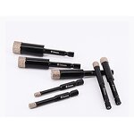 Diamond Hole Opener Factory - Hex Shank Brazing Tile Drill Bit