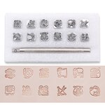 Leather Stamp Set Supplier - Engraving Animal Plant Constellation