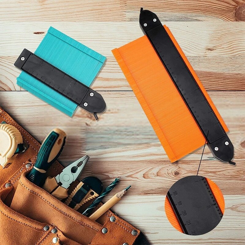 Contour Gauge Factory - 5/10 Inch Shape Multi-Angle Profile