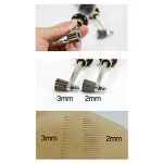 Embossing Wheel Factory - Sole Edge Scroll Press Texture Tool