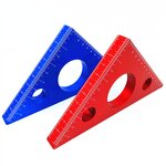 Right Angle Ruler Supplier - Aluminum Alloy Triangle Ruler Tool