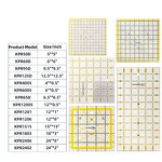 Acrylic Quilting Ruler Factory - Non Slip Fabric Cutting Template