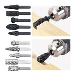 Rasp File Drill Bit Supplier - 5pcs Rotary Burr Wood Carving Set