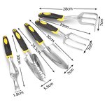 Garden Tool Set Supplier - 5 Pcs Hand Trowel Rake Cultivator