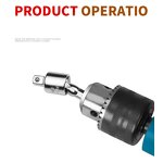 Drill Socket Adapter Supplier - Hex to Square Impact Driver Set