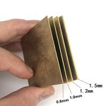 Brass Practice Sheet Supplier - Metal Craft Stamping Material Pack