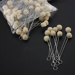 Wool Dauber Factory - 100 Pcs Metal Handle Dye Applicator