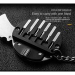 Coin Folding Knife Supplier - Screwdriver Keychain Repair Gadget
