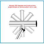 Fishing Rod Holder Supplier - Stainless Steel 316 Rail Mount Rack