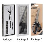 Dressmaking Scissors Factory - Comfort Grip Zig Zag Cut Scissors