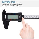 Digital Micrometer Supplier - 150mm LCD Carbon Fiber Measuring
