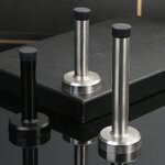 Door Stop Supplier - Stainless Steel Non-perforated Rubber Stopper